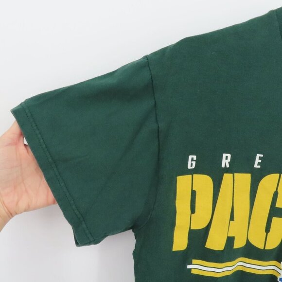 NFL Unisex Adult Medium Green Bay Packers Green Short Sleeve Crew Neck T Shirt - Picture 4 of 8